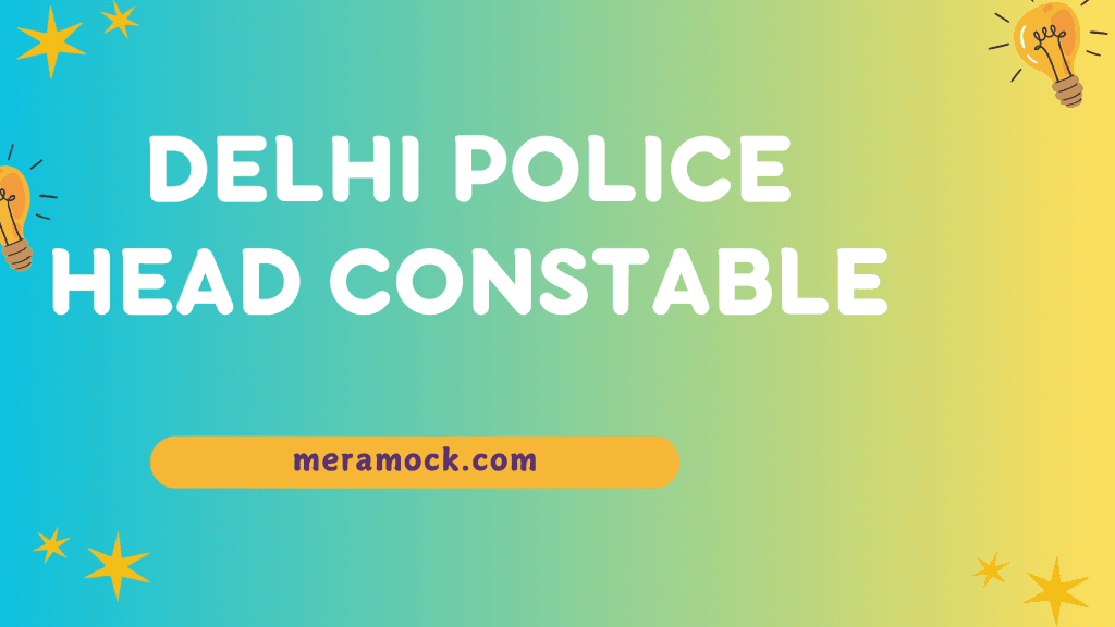 Delhi Police Head Constable